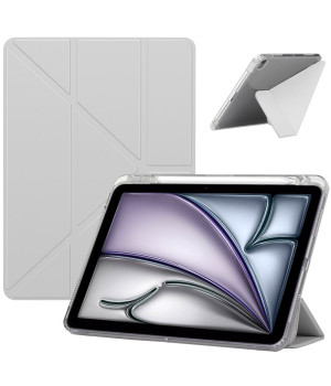 Чехол ZOYU Y-Type with Pencil Holder для Apple iPad Air 11 (2024/2025), Pad Air 4/5 10.9" Grey