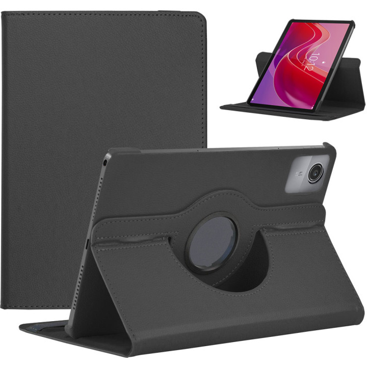 Поворотный чехол для Lenovo Tab M11 TB330FU, TB330XU / Xiaoxin Pad 2024 TB331FC Black