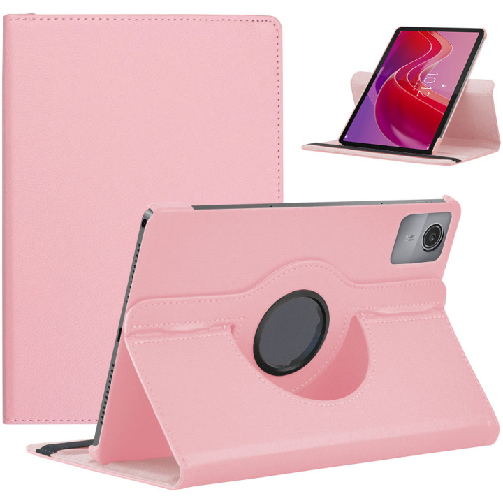 Поворотний чохол для Lenovo Tab M11 TB330FU, TB330XU / Xiaoxin Pad 2024 TB331FC Pink