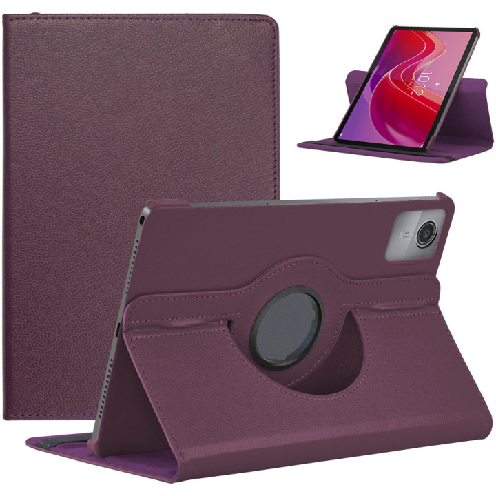 Поворотний чохол для Lenovo Tab M11 TB330FU, TB330XU / Xiaoxin Pad 2024 TB331FC Purple
