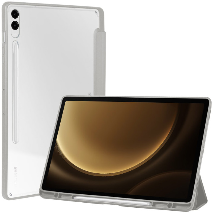 Чохол Galeo Hybrid Case with S-Pen Holder для Samsung Galaxy Tab S9 FE Plus/S9 Plus 12.4" Grey