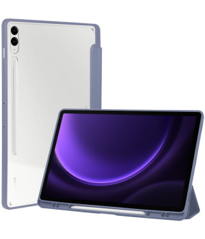 Чехол Galeo Hybrid Case with S-Pen Holder для Samsung Galaxy Tab S9 FE Plus/S9 Plus 12.4" Heather