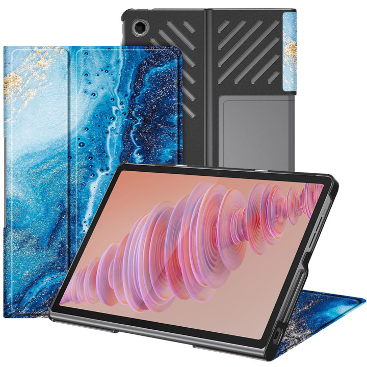 Чохол Galeo Slimline Portfolio для Lenovo Tab Plus 11.5" (2024) TB351FU Blue Marble