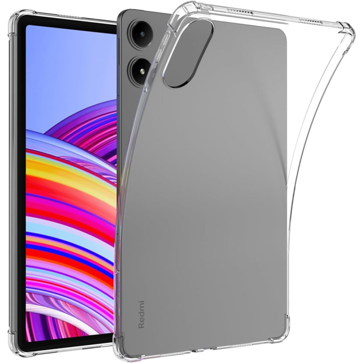 TPU чехол Galeo Anti-Shock для Xiaomi Redmi Pad Pro 12.1" / Xiaomi Poco Pad Transparent