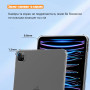 TPU чохол Galeo Anti-Shock для Apple iPad Pro 12.9 (2018/2020/2021/2022) Transparent