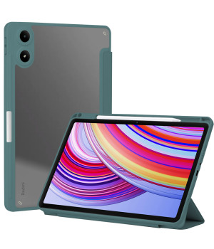 Чохол Galeo Hybrid Case with Stylus Holder для Xiaomi Redmi Pad Pro 12.1" / Poco Pad Dark Green