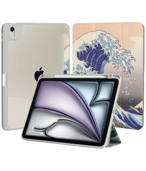 Чохол Galeo Hybrid with Pencil Holder для iPad Air 11 (2024), Air 4/5 (2020/2022) Great Wave