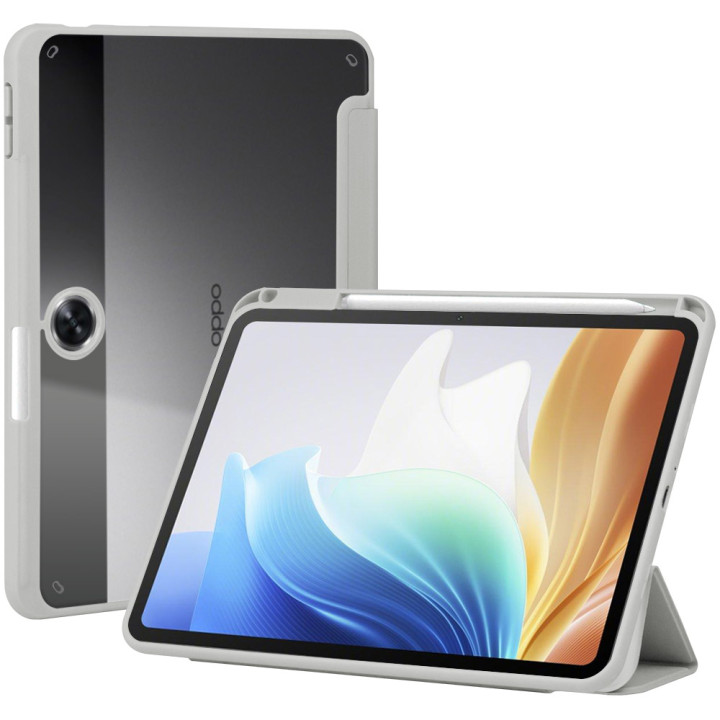 Чохол Galeo Hybrid with Stylus Holder для OPPO Pad Neo 11.4"  (OPD2302, OPD2303) Grey