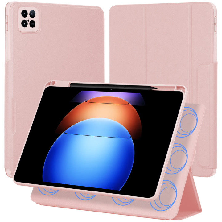 Чохол Galeo Magnetic Detachable для Xiaomi Pad 6S Pro 12.4" (2024) Powder Pink
