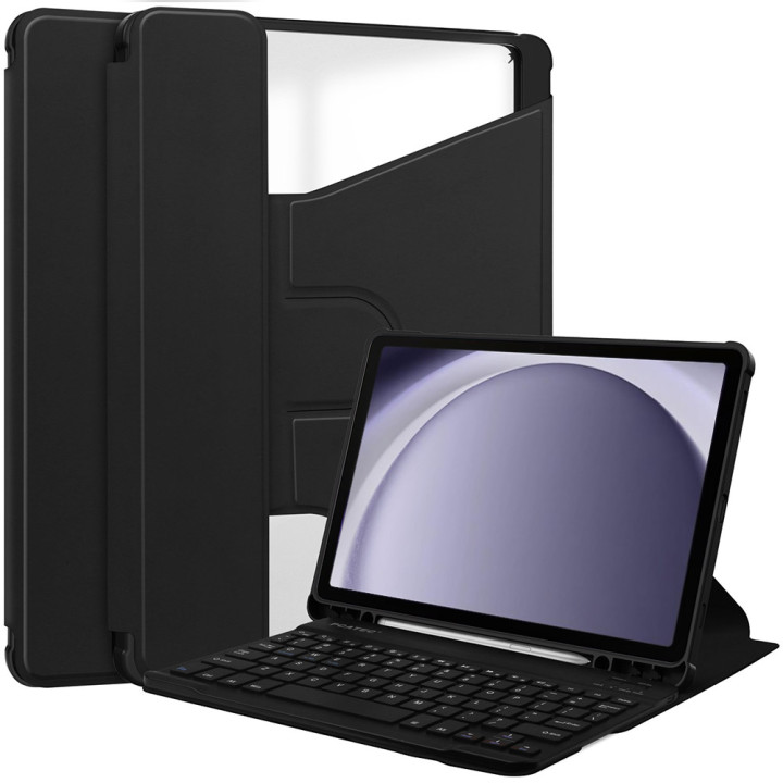 Чехол с клавиатурой Samsung Galaxy Tab A9+ 11" SM-X210, X216 Galeo Rotating (En+Ua+Ru) Black