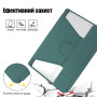 Чехол с клавиатурой Samsung Galaxy Tab A9+ 11" SM-X210, X216 Galeo Rotating (En+Ua+Ru) Dark Green