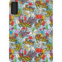 Чехол Galeo TPU Print с отделением для стилуса для Xiaomi Redmi Pad SE 11" Graffiti
