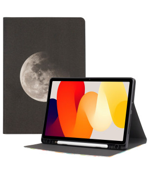 Чехол Galeo TPU Print с отделением для стилуса для Xiaomi Redmi Pad SE 11" Moon