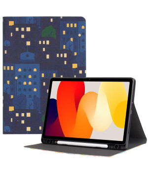 Чехол Galeo TPU Print с отделением для стилуса для Xiaomi Redmi Pad SE 11" Night City