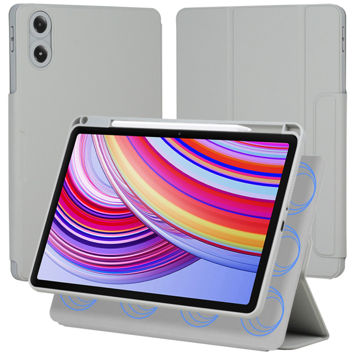 Чохол Galeo Magnetic Detachable для Xiaomi Redmi Pad Pro 12.1" / Poco Pad (2024) Grey