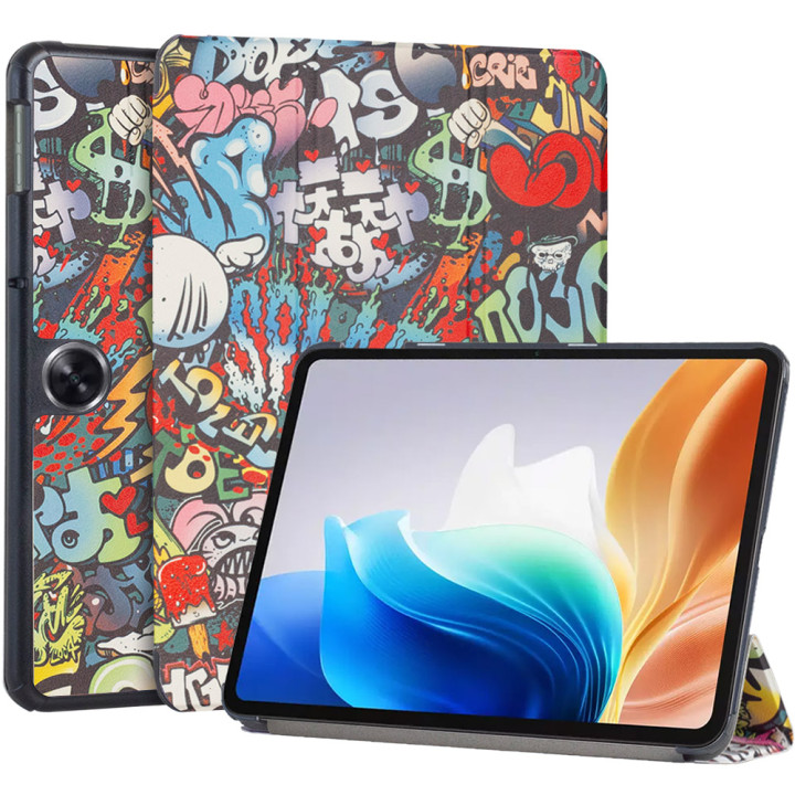 Чохол Galeo Slimline Print для OPPO Pad Neo 11.4" / OnePlus Pad Go Graffiti