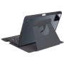 Чохол з bluetooth клавіатурою для Xaiomi Pad 6S Pro 12.4" (En+Ua+Ru) Galeo Rotating Textile Black