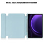 Чехол с клавиатурой для Samsung Galaxy Tab S10 FE / S9 / S9 FE Galeo Rotating (En+Ua+Ru) Light Blue