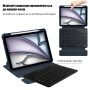 Чохол з клавіатурою для Apple iPad Air 11 (2024), Air 4/5 10.9" (2020/2022) Rotating Navy Blue