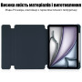 Чохол з клавіатурою для Apple iPad Air 11 (2024), Air 4/5 10.9" (2020/2022) Rotating Navy Blue