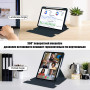 Чохол з клавіатурою для Apple iPad Air 11 (2024), Air 4/5 10.9" (2020/2022) Rotating Navy Blue