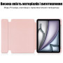 Чохол з клавіатурою для Apple iPad Air 11 (2024), Air 4/5 10.9" (2020/2022) Rotating Powder Pink