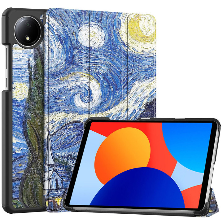 Чехол Galeo Slimline Print для Xiaomi Redmi Pad SE 8.7" (2024) Van Gogh