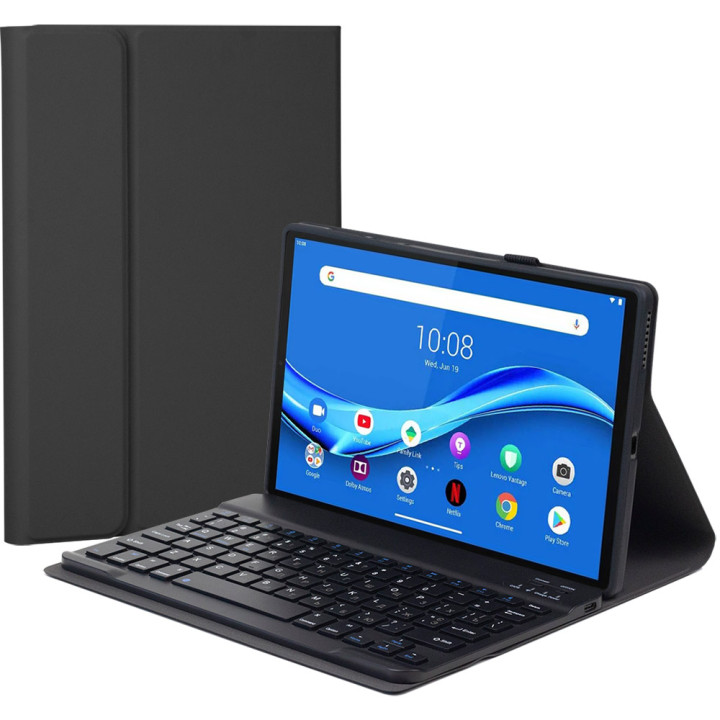 Чохол з клавіатурою для Lenovo Tab M10 Plus 10.3" TB-X606 / Tab K10 TB-X6C6 Galeo (En+Ua+Ru) Black