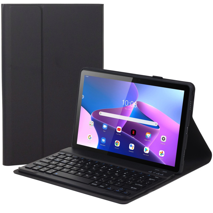 Чохол з клавіатурою для Lenovo Tab M10 Plus 3rd Gen 10.6" TB128FU, TB128XU Galeo (En+Ua+Ru) Black