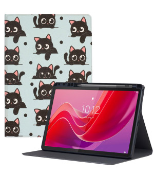 Чохол Galeo TPU Print з відсіком для стилуса для Lenovo Tab M11 TB330FU, TB330XU Kitten