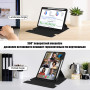 Чохол з клавіатурою для Lenovo Tab M11/K11 TB330FU, TB330XU Galeo Rotating (En+Ua+Ru) Black