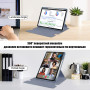 Чохол з клавіатурою для Lenovo Tab M11/K11 TB330FU, TB330XU Galeo Rotating (En+Ua+Ru) Heather Grey