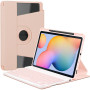 Чехол с клавиатурой Samsung Galaxy Tab S6 Lite 10.4" (2020/2022/2024) Galeo Rotating Textile Pink