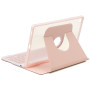 Чехол с клавиатурой Samsung Galaxy Tab S6 Lite 10.4" (2020/2022/2024) Galeo Rotating Textile Pink