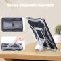 TPU чехол Galeo Anti-Shock with Stand для Amazon Kindle Paperwhite 11th Gen 6.8" Transparent