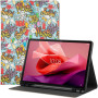 Чехол Galeo TPU Print с отделением для стилуса для Lenovo Tab P12 12.7" TB370FU Graffiti