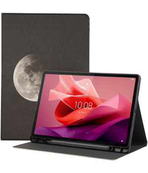Чохол Galeo TPU Print з відсіком для стилуса для Lenovo Tab P12 12.7" TB370FU Moon