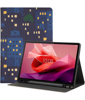 Чохол Galeo TPU Print з відсіком для стилуса для Lenovo Tab P12 12.7" TB370FU Night City