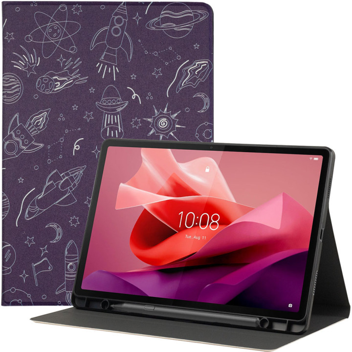 Чохол Galeo TPU Print з відсіком для стилуса для Lenovo Tab P12 12.7" TB370FU Space