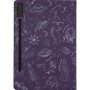 Чохол Galeo TPU Print з відсіком для стилуса для Lenovo Tab P12 12.7" TB370FU Space