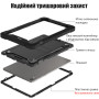 Противоударный чехол Galeo Defender для Samsung Galaxy Tab S9 FE 10.9"/Tab S9 11" Black