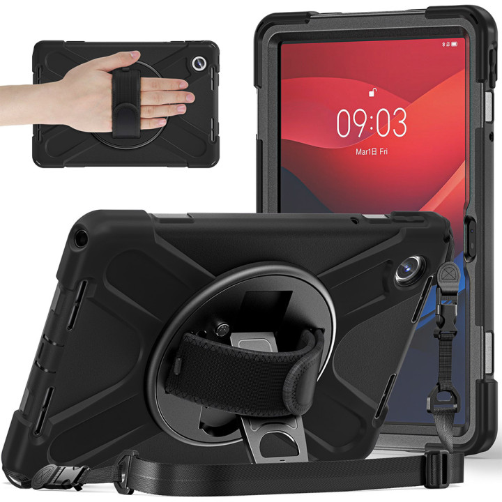 Протиударний чохол Galeo Heavy Duty для Lenovo Tab M11 TB330FU, TB330XU / Xiaoxin Pad 2024 Black