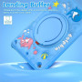 Дитячий протиударний чохол для Apple iPad 10 10.9" (2022) Galeo Cute Animals Dolphin