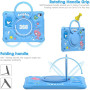 Дитячий протиударний чохол для Apple iPad 10 10.9" (2022) Galeo Cute Animals Dolphin