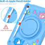 Дитячий протиударний чохол для Apple iPad 10 10.9" (2022) Galeo Cute Animals Dolphin