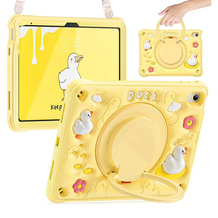Детский противоударный чехол для Apple iPad 10 10.9" (2022) Galeo Cute Animals Duck
