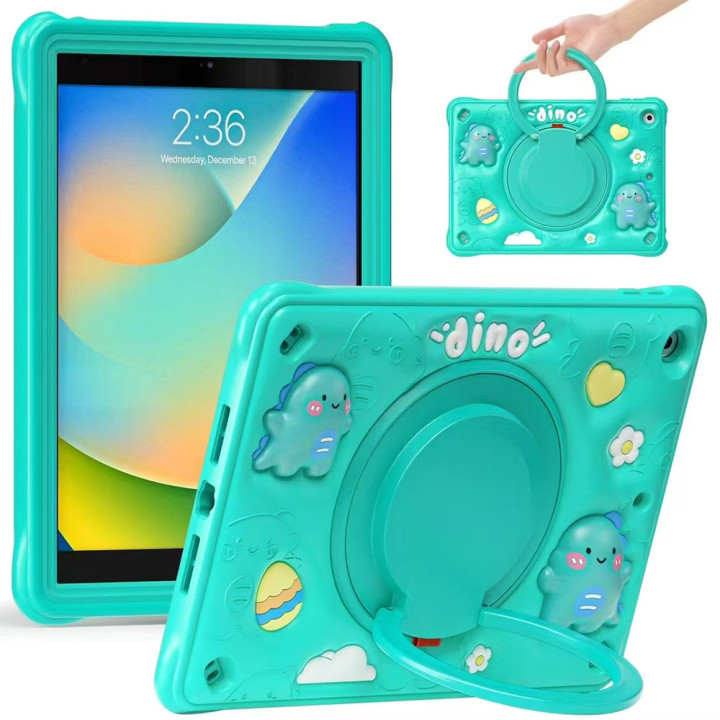 Дитячий протиударний чохол для Apple iPad 7/8/9 10.2" (2019/2020/2021) Galeo Cute Animals Dino
