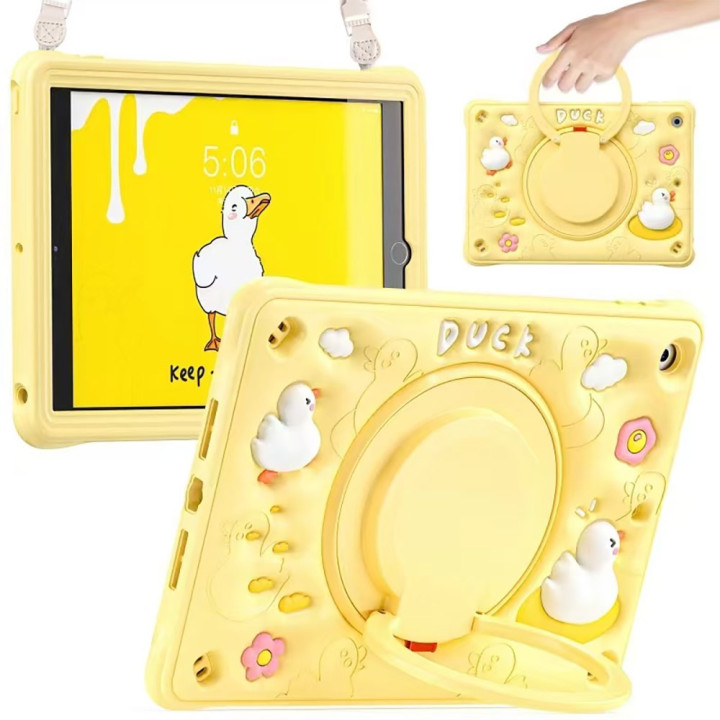 Дитячий протиударний чохол для Apple iPad 7/8/9 10.2" (2019/2020/2021) Galeo Cute Animals Duck