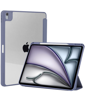 Чохол Galeo Hybrid with Pencil Holder для Apple iPad Air 13 (2024) M2 Heather Grey