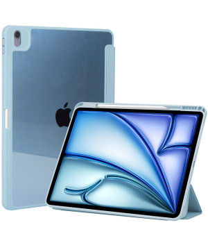 Чохол Galeo Hybrid with Pencil Holder для Apple iPad Air 13 (2024) M2 Light Blue